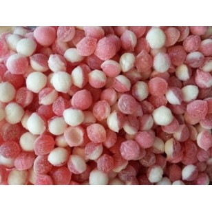 Joseph Dobson Strawberry Cream Pips 1kg Small Hard Boiled Sweets Halal